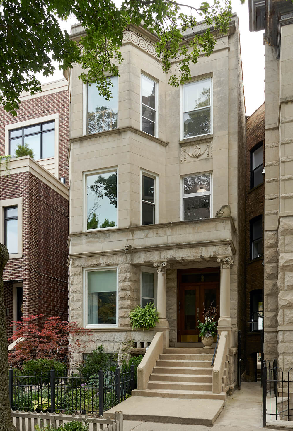 Extérieur de la maison à Chicago